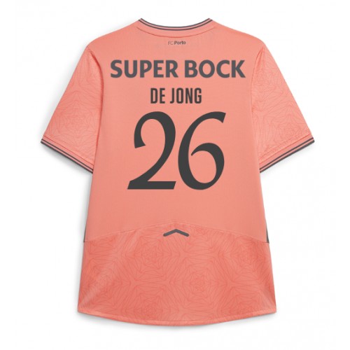 Moški Nogometni dresi Porto Luuk de Jong #26 Gostujoči 2025-26 Kratek Rokav